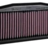 K&N High Flow Original Lifetime Engine Air Filter ForTriumph Street Triple (TB 7617) 1