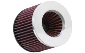 K&N High Flow Original Universal Air Filter 3 FLG, 6 B, 5 1 4 T, 5 H; POLISHED TOP (RR 3003) 1