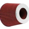 K&N Universal Clamp On Air Filter (RG 1001RD) 1