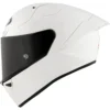 KYT KX1 Race GP Plain White Helmet 1