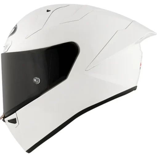 KYT KX1 Race GP Plain White Helmet 1