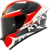 KYT TT REVO Fuselage Red Helmet 1