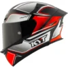 KYT TT REVO Tourist Red Fluo Helmet 1