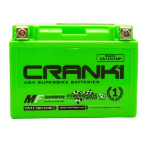 Crank1 Performance Battery For Benelli BMW Honda KTM Suzuki Triumph Yamaha (CB14S (SMF)) 1