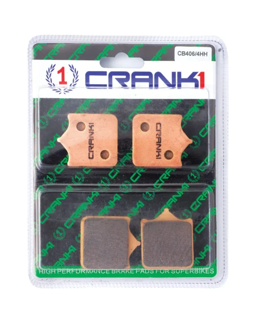 Crank1 Performance Sintered Front Brake Pads (Set of 2) for BMW Triumph (CB406 4HH) 1