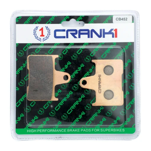 Crank1 Performance Sintered Front Brake Pads (Set of 2) for Benelli BMW Harley Davidson (CB902) 1