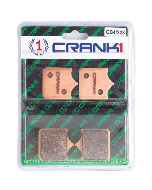 Crank1 Performance Sintered Front Brake Pads (Set of 2) for Benelli Triumph (CB4 223) 1