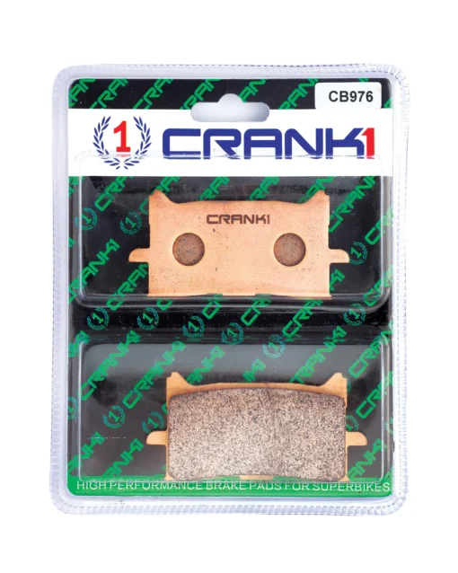 Crank1 Performance Sintered Front Brake Pads (Set of 2) for Honda (CB976) 1