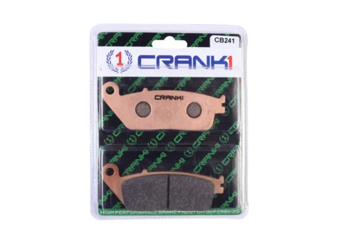 Crank1 Performance Sintered Front Brake Pads (Set of 2) for Honda Kawasaki Triumph (CB241) 1