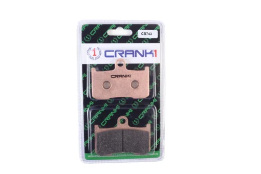 Crank1 Performance Sintered Front Brake Pads (Set of 2) for Kawasaki Indian Suzuki Triumph (CB743) 1