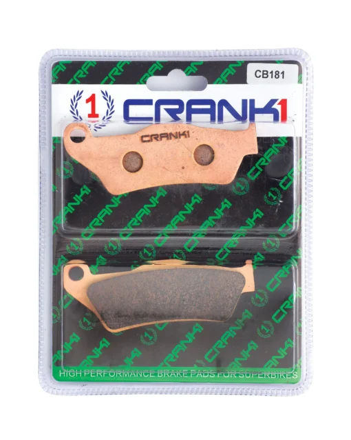 Crank1 Performance Sintered Front Brake Pads (Set of 2) for Triumph (CB181) 1