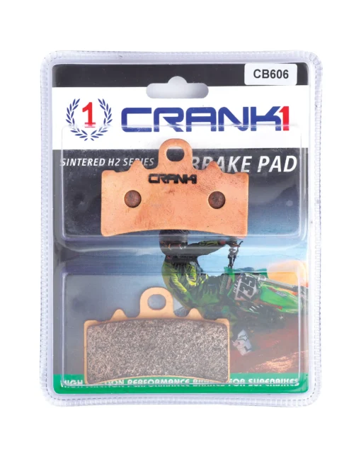 Crank1 Performance Sintered Front Brake Pads for Bajaj BMW KTM (CB606) 1