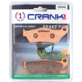 Crank1 Performance Sintered Front & Rear Brake Pads for Harley Davidson Street 750 (CB346) 1