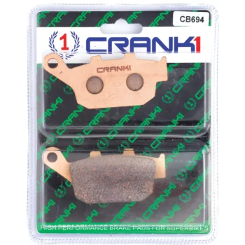 Crank1 Performance Sintered Rear Brake Pads for Honda Suzuki (CB694) 1