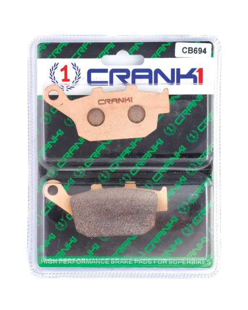 Crank1 Performance Sintered Rear Brake Pads for Honda Suzuki (CB694) 1