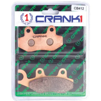 Crank1 Performance Sintered Rear Brake Pads for Triumph (CB412) 1