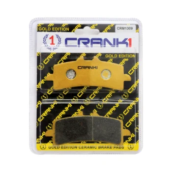 Crank1 Performnace Ceramic Front Brake Pads (Set of 2) for Ducati Honda Suzuki Triumph (CRM1309) 1