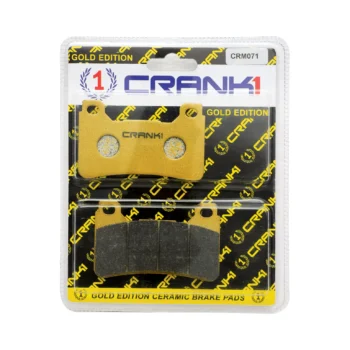 Crank1 Performnace Ceramic Front Brake Pads (Set of 2) for Honda CBR 1000 (2006 2015) (CRM071) 1