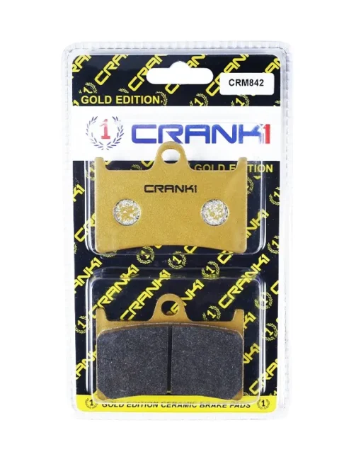 Crank1 Performnace Ceramic Front Brake Pads (Set of 2) for Yamaha R6 R1 (CRM842) 1