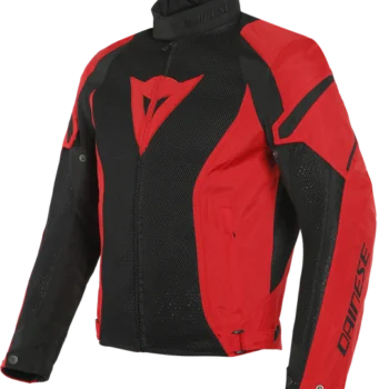 Dainese Air Crono 2 Tex Black Lava Red Jacket 1