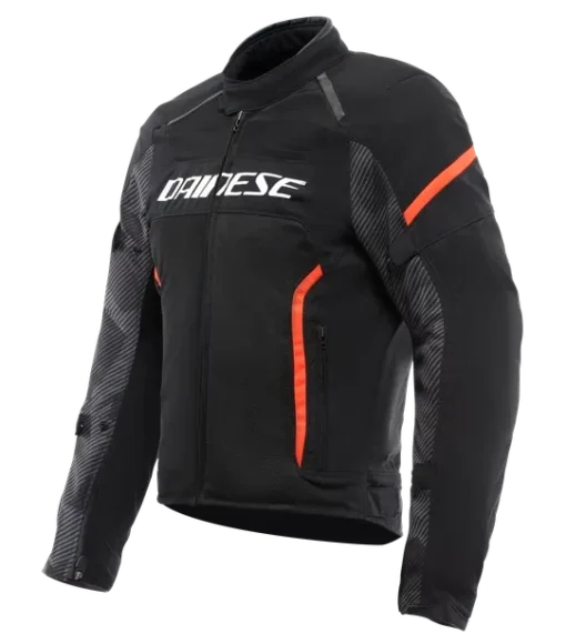 Dainese Air Frame 3 Tex Black Fluo Red Riding Jacket 1