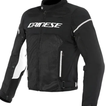 Dainese Air Frame D1 Tex Black White Riding Jacket 1