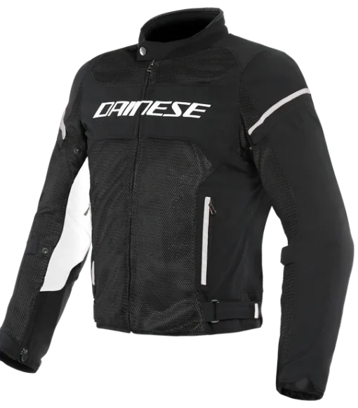 Dainese Air Frame D1 Tex Black White Riding Jacket 1