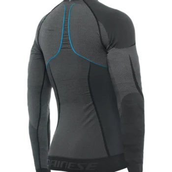 Dainese Dry LS Black Blue Tee (Dry Fit Inner Wear) 2