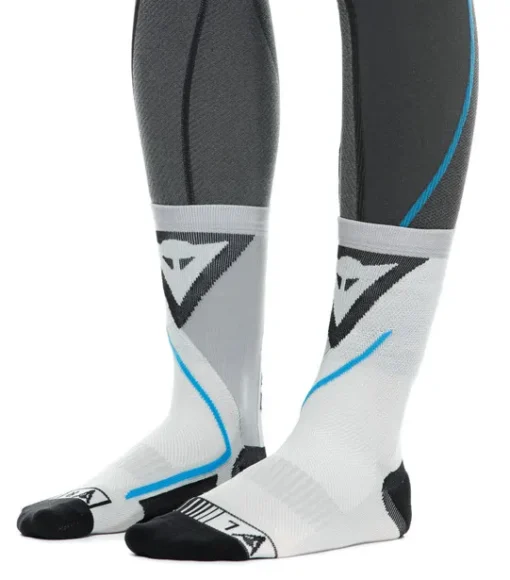 Dainese Dry Mid Black Blue Sock (Dry Fit Inner Wear) 2