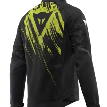 Dainese Herosphere Air Tex Black Fluorescent Yellow Tarmac Riding Jacket 2