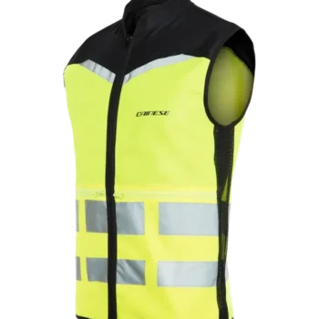 Dainese High VIS Fluorescent Yellow Vest Explorer 1