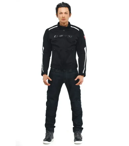 Dainese Hydraflux 2 Air D Dry Black White Riding Jacket 3