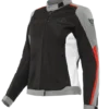 Dainese Hydraflux 2 Air Lady D Dry Black Charcoal Gray Lava Red Riding Jacket 1