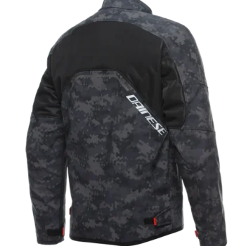 Dainese Ignite Air Tex Camo Gray Black Fluorescent Red Riding Jacket 2