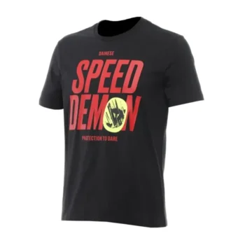 Dainese Jet Black Knee Down T Shirt 1