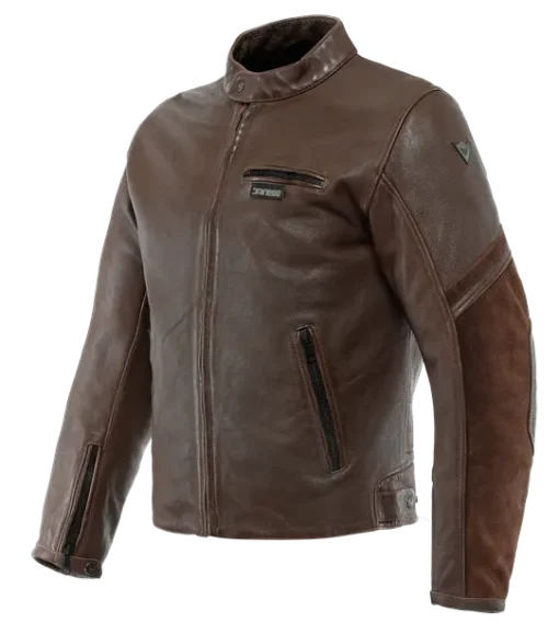 Dainese Merak Leather Tobacco Riding Jacket 1