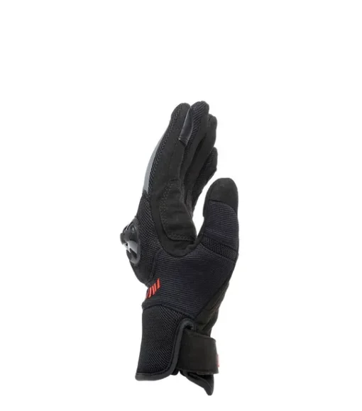 Dainese Mig 3 Air Tex Black FLuorescent Red Riding Gloves 3