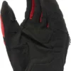 Dainese Mig 3 Air Tex Black Lava Red Riding Gloves 4