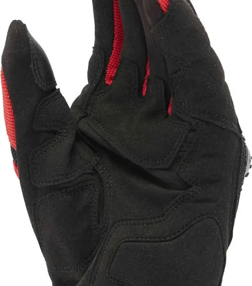 Dainese Mig 3 Air Tex Black Lava Red Riding Gloves 4