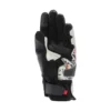 Dainese Mig 3 Leather Black Red Spray White Riding Gloves 4