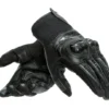 Dainese Mig 3 Leather Black Riding Gloves 1