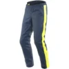 Dainese Storm 2 Unisex Black Iris Fluorescent Yellow Pants 1