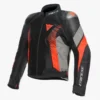 Dainese Super Rider 2 Absoluteshell Black Dark Gull Grey Fluorescent Red Jacket 1