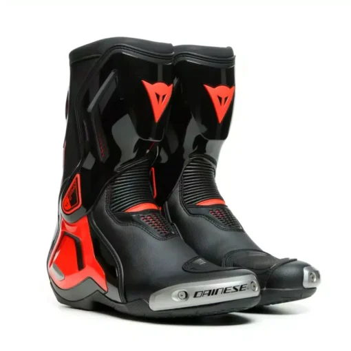 Dainese Torque 3 Out Black Fluorescent Red Boots 1