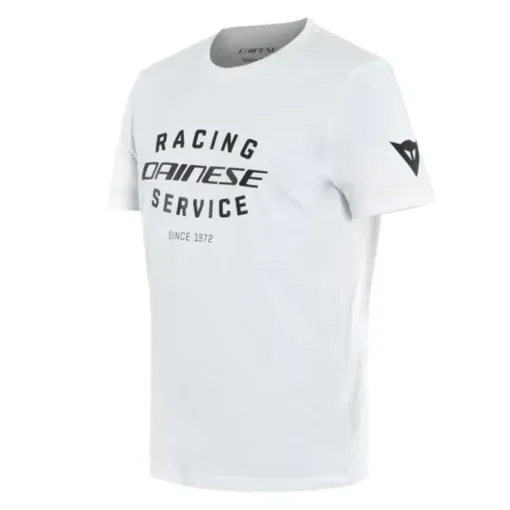 Dainese White Black Racing Service T Shirt 1