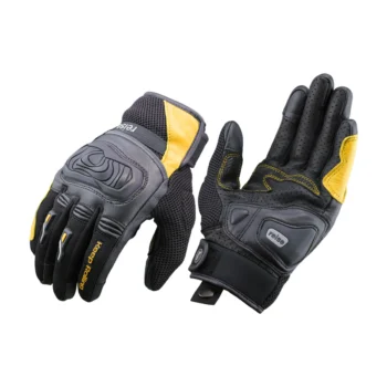 Reise Austra Yellow Motorcycle Gloves 1