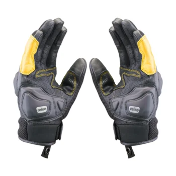 Reise Austra Yellow Motorcycle Gloves 2