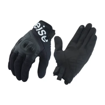 Reise x Spidi Nivo Black Motorcycle Gloves 1