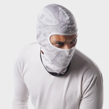 Tiivra Heatseeker White Slash Cut Balaclava 1