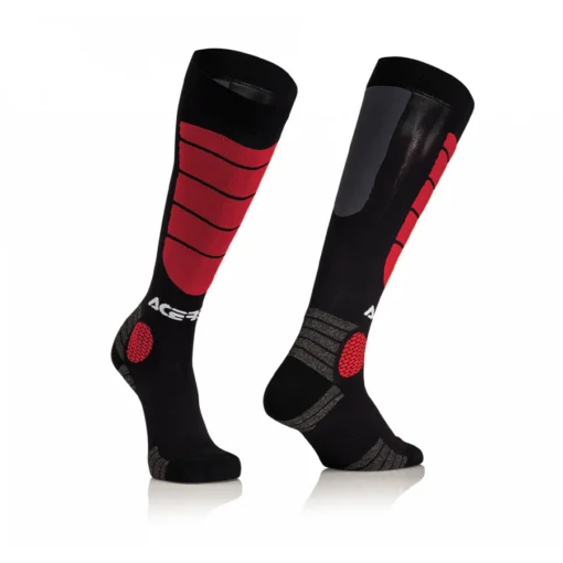 Acerbis Black Red Socks MX Impact 1